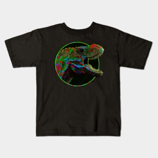 t-rex jurassic lovers Kids T-Shirt